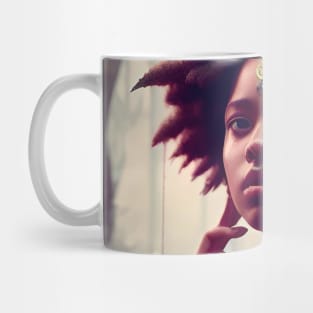 Abstract Rastafari Princess Mug